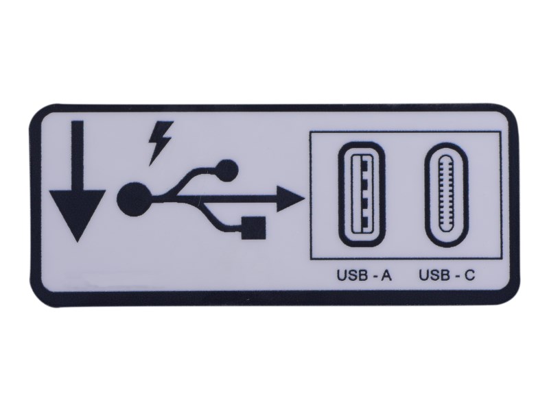 JLG Part # 1001315040 | DECAL,USB CHARGE, EA