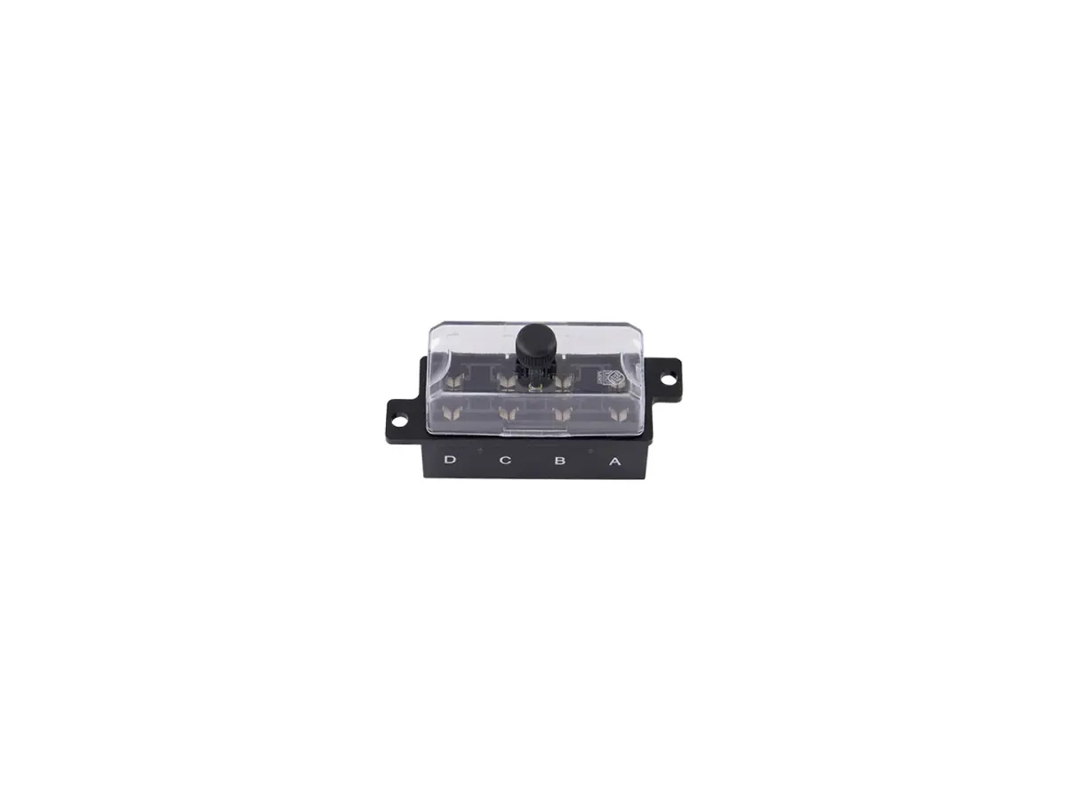 JLG Part # 1746910023 | BOX,FUSE HOLDER 4-WAY MERIT, EA