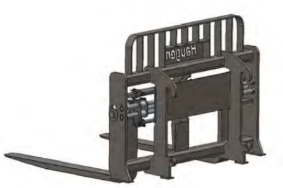 Haugen MTFS-72-SKY - 72” Hydraulic Positioning Frame Swinging & Floating with Skytrak/JLG Mount For Telehandler
