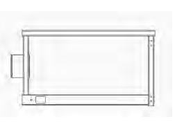 Haugen WP-1-DR - Work Platform Parts for Right-Hand Swing Door Assembly