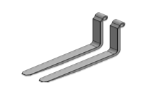 Haugen FT-0065 - Replacement Telehandler Fork Tines To Fit OEM Carriages w/Tine Thickness 2" x 6" x 72" & Capacity @ 24" 12,500 lbs Haugen FT-0065 - Replacement Telehandler Fork Tines To Fit OEM Carriages w/Tine Thickness 2" x 6" x 72" & Capacity @ 24" 12,500 lbs