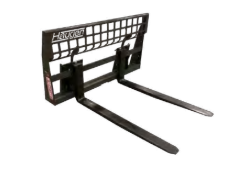 Haugen MHF-C3-60-60 - Extreme Duty Pallet Forks w/2" x 5" x 60" Fork Size Class 3 & 10000 lbs Lift Capacity for Skid-Steer