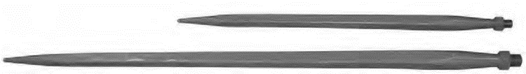 Haugen CT1-324 - Skid Steer Replacement Forged Tapered Tines w/Conus 1 - 32.4" Haugen CT1-324 - Skid Steer Replacement Forged Tapered Tines w/Conus 1 - 32.4"