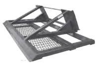 Haugen HLP 48 - Mini Skid Steer Land Plane w/Width 48" & Weight 320 lbs