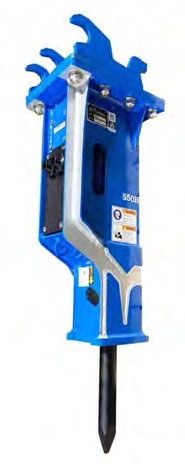 Haugen CB 800H-EX - 2.95" Tool Diameter Concrete Breaker for Mini Excavators, 5-9 Ton Machines