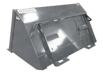 Haugen HFB 72-B - 72" Fertilizer Bucket w/1.07 cu. yd. Struck Capacity & 1.39 cu. yd. Heaped Capacity