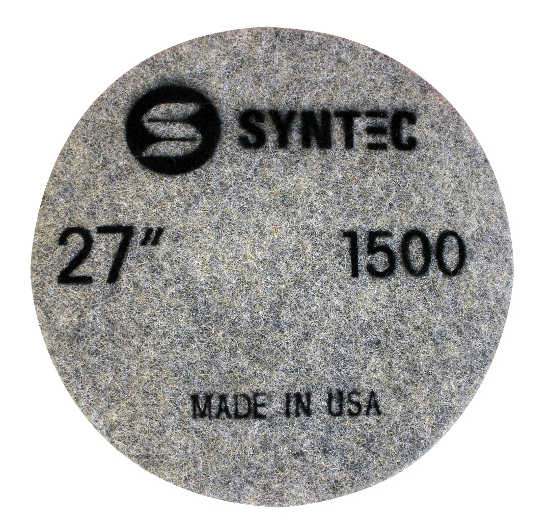 EDCO SPS686-BUFF - 27" Buff Grit Resin Burnishing Pad (Pack Of 5)