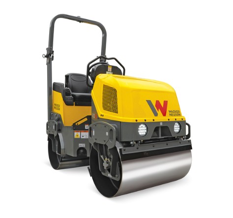 Wacker Neuson RD12A - Honda Engine, w/Folding ROPS, Telematics, LED Work Lights, LED Strobe Light, and Backup Alarm.