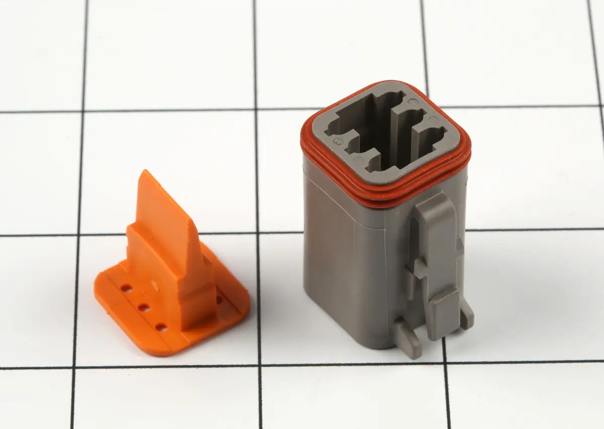 JLG Part # 4460894 | TERMINAL,CONN 6 POS PLUG (GRY), EA - subs to 4460894S