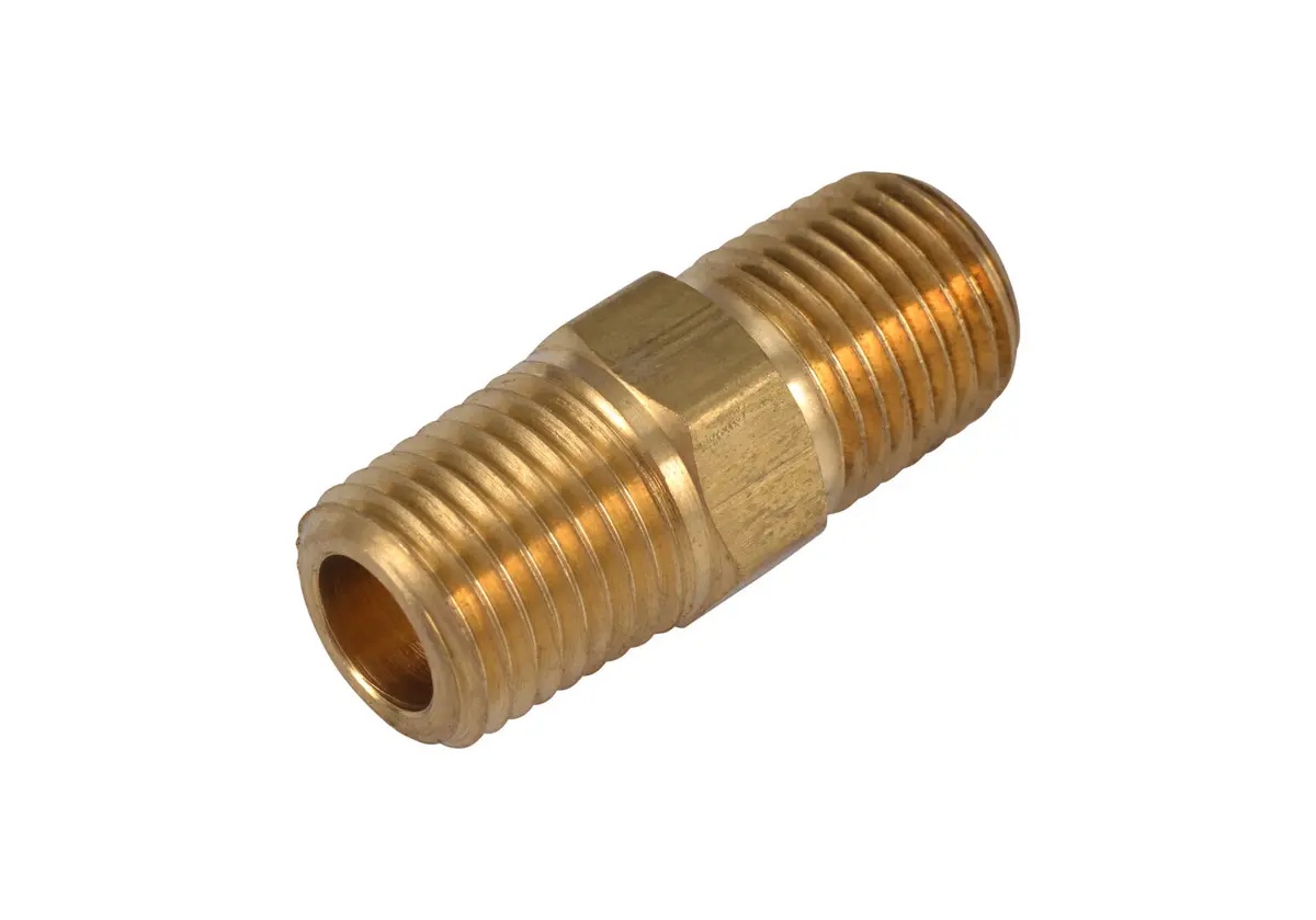 JLG Part # Z32500605GM | GM-NIPPLE, 1/4NPT X 1 3/8 HEX, EA