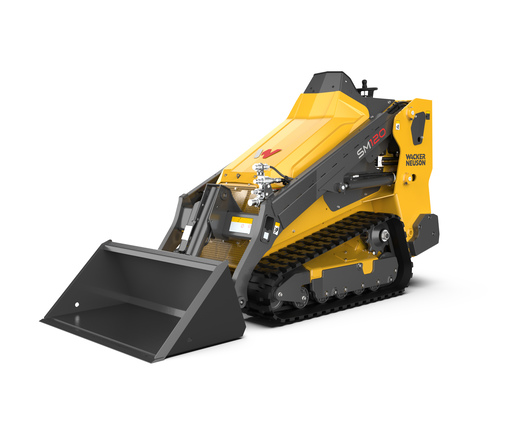 Wacker Neuson SM120 Mini Skid Steer - 24.7 HP Yanmar Turbo Diesel, 35.5" wide w/out bucket
