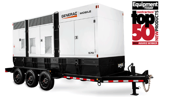 Generac MDE570 - Mobile Generator | 570kVA / 456kW | Diesel | 18.1L