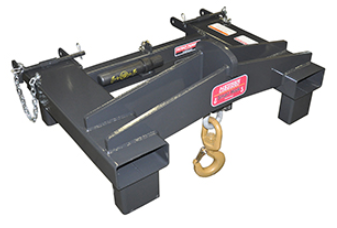 Haugen M14 - 14,000 LBS Swivel Hook, Frame and Sure Lock Hook for Telehandler