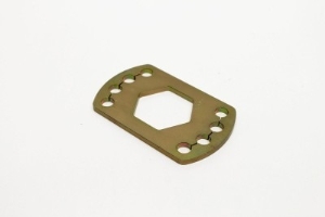 Genie Lift Part # T109085GT - PLATE, CASTLE NUT LOCK, EA