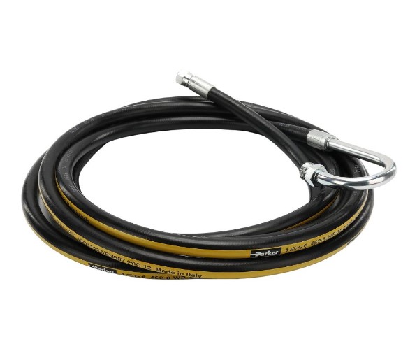 Genie Lift Part # 04.0605.1040GT - HOSE R2 X 1/2 6060 FD 13/16"-16 180° FITTING M.24X1,5, EA