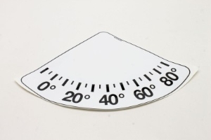 Genie Lift Part # 09.4618.0205GT - BOOM ANGLE INDICATOR DECAL, EA