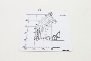 Genie Lift Part # 09.4618.0802GT - LOAD CHART SCRAP GRAPPLE BUCKET, GTH-5519, EA