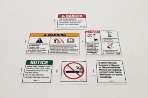 Genie Lift Part # 102435GT - DECAL KIT W/WORDS   S80/85, EA