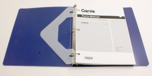 Genie Lift Part # 102499GT - MANUAL,PARTS,Z60/34***, EA