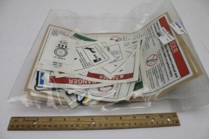Genie Lift Part # 106057GT - WORD DECAL KIT,Z34N/Z34DC, EA