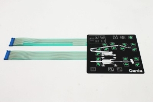 Genie Lift Part # 106510GT - DECAL,MEMBRANE,GROUND CONTROL, EA