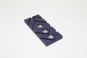 Genie Lift Part # 106796GT - WEAR PAD,7 X 3 X 0.5 W/INSERT, EA