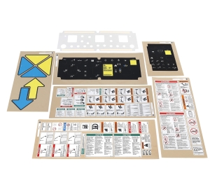Genie Lift Part # 111323GT - WORD DECAL KIT  SERV S80/85, EA