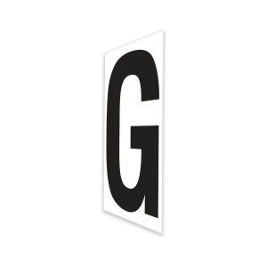 Genie Lift Part # 114388GT - DECAL,G,WHITE, EA