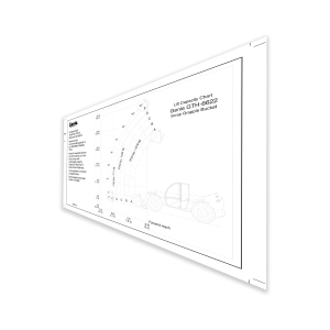 Genie Lift Part # 117927GT - LOAD RNG DECAL, 6622 SCRAP BKT, EA