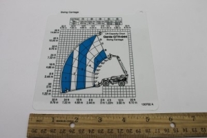 Genie Lift Part # 130702GT - CARD,LOAD RNG,844 SWG CARR, EA