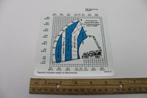 Genie Lift Part # 130707GT - CARD,LOAD RNG,844 CAT ADPT, EA
