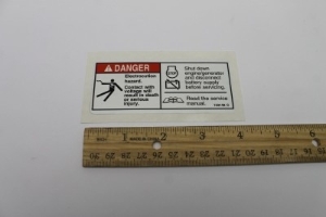 Genie Lift Part # 133148GT - DECAL,DANGER,HAZARD VOLTAGE, EA