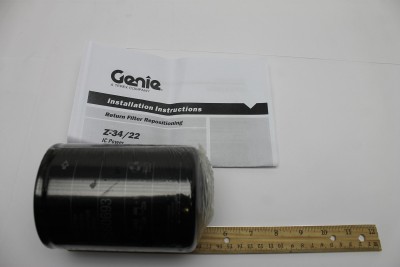 Genie Lift Part # 139788GT - KIT,Z34IC RETURN FILTER, EA