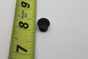 Genie Lift Part # 21858GT - PLUG,NYLON .38 BLACK DOMED, EA