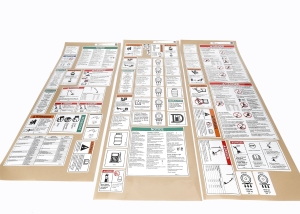 Genie Lift Part # 226102GT - DECAL KIT,WORDS,Z60/34, EA