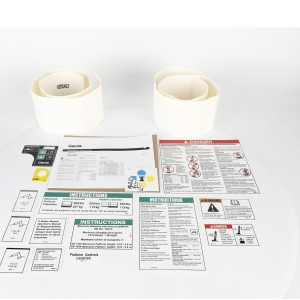 Genie Lift Part # 232054GT - DECAL KIT,1930 PLAT.,WRD,ANSI, EA