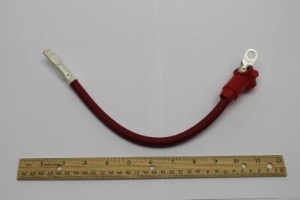 Genie Lift Part # 232576GT - CABLE ASSY,BATT, 12" RED, EA