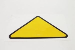 Genie Lift Part # 27207GT - DECAL,TRIANGLE,YELLOW, EA