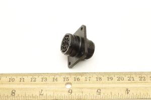 Genie Lift Part # 33578GT - CONNECTOR,MALE,PANEL MOUNT*, EA