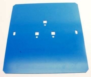 Genie Lift Part # 34409P-SGT - COVER,REAR AXLE BLUE, EA