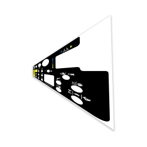 Genie Lift Part # 35584GT - DECAL,PLATFORM CONTROL PANEL, EA