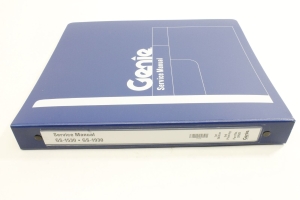 Genie Lift Part # 39528GT - MANUAL,SERVICE,GS 15/19**, EA