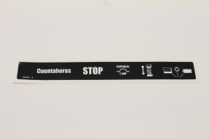 Genie Lift Part # 43094SPGT - DECAL, GROUND CONTROL PANEL, EA