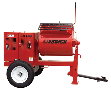 Multiquip Essick EM70SH8 - Mortar Mixer, Honda GX-240 Gas Engine, 7cf Steel Drum