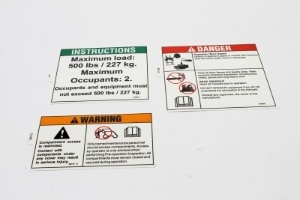 Genie Lift Part # 46192GT - DECAL KIT,WORDS,Z30N/Z20, EA