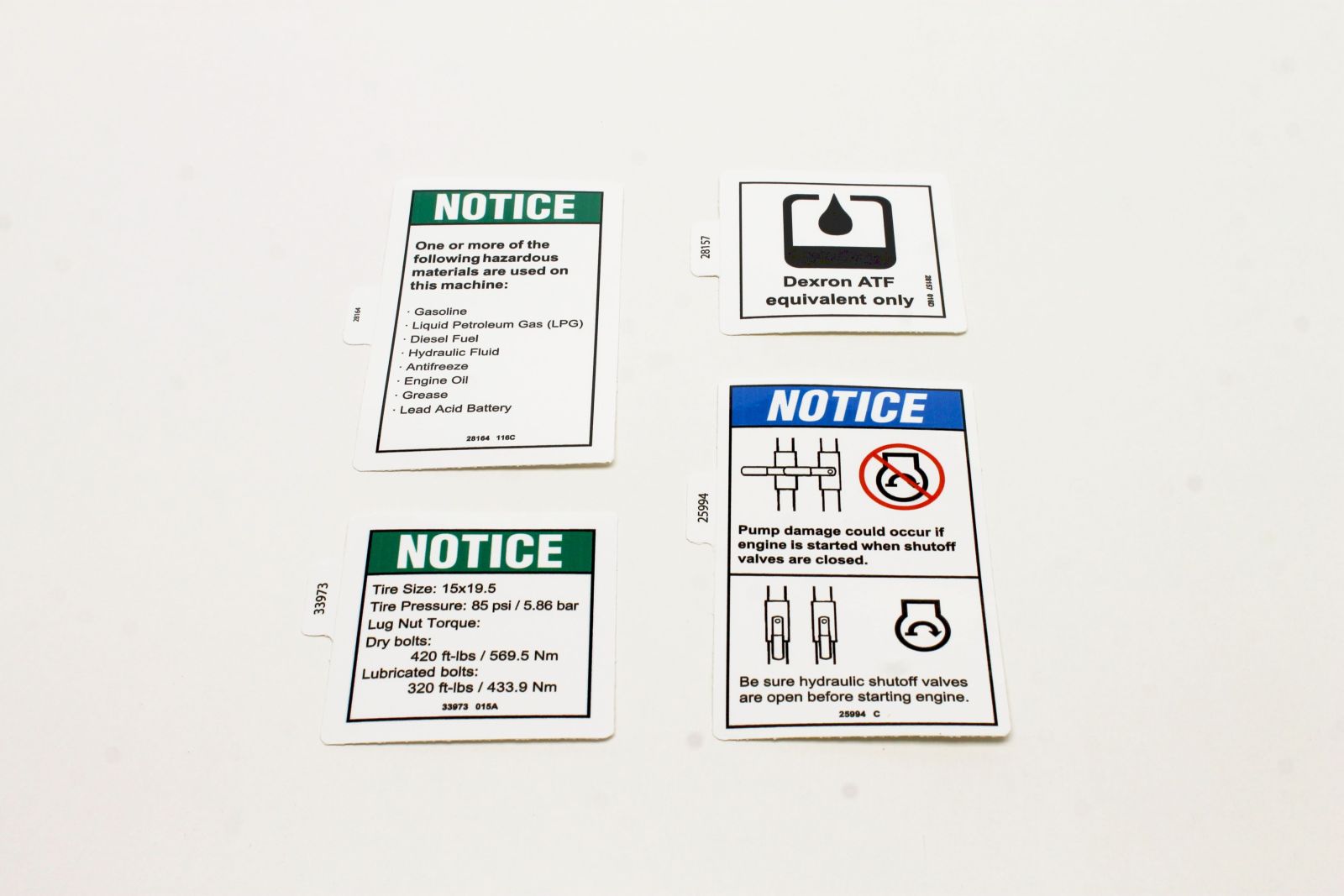 Genie Lift Part # 46200GT - DECAL KIT,INSTRUCT,S60/65 DSL, EA Genie Lift Part # 46200GT - DECAL KIT,INSTRUCT,S60/65 DSL, EA