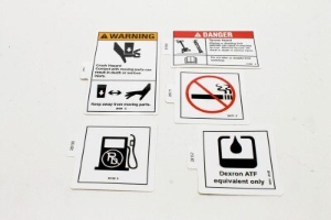 Genie Lift Part # 48361GT - DECAL KIT,INSTRUCT,Z454X4 GAS, EA