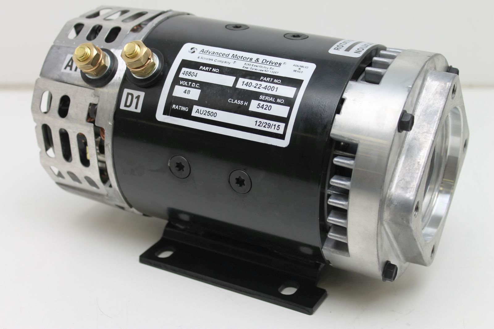 Genie Lift Part # 48504GT - MOTOR,FUNCTION,48V DC, EA