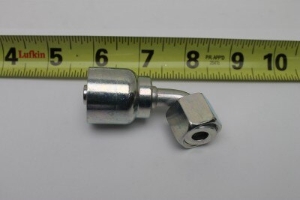 Genie Lift Part # 48816GT - HOSE END,FEM SW,90D,ORFS,-6-6, EA