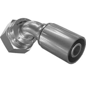 Genie Lift Part # 48830GT - HOSE END,FEM SW,45D,ORFS,-10-8, EA